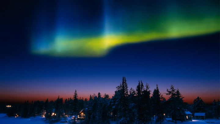 aurora borealis, lapland