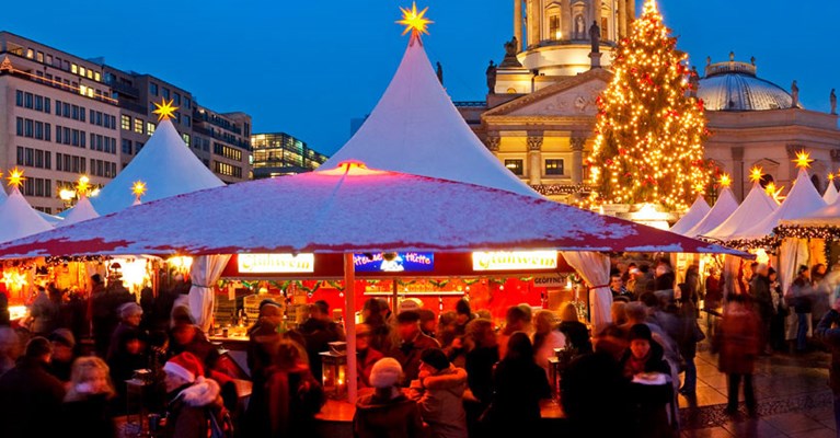 A christmas market