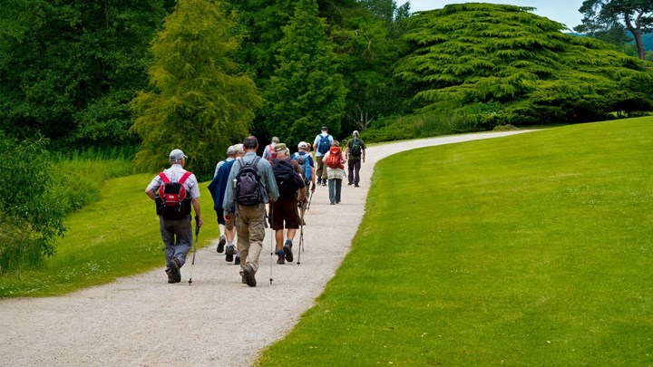 over 50s walking group