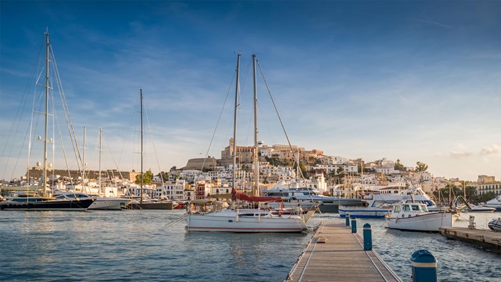 marina in ibiza