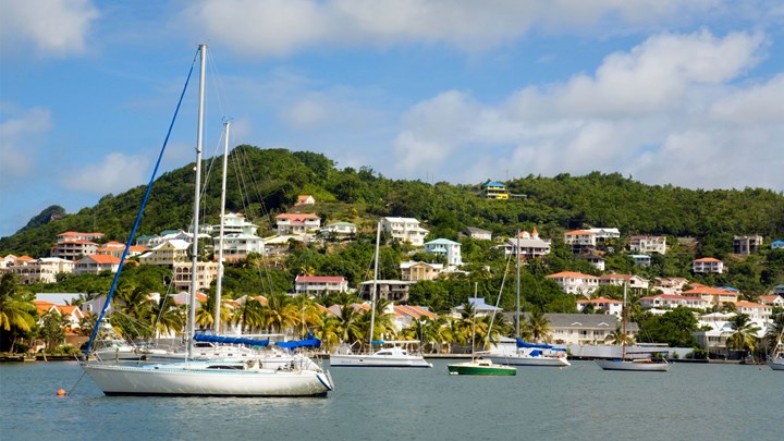 marina in st lucia