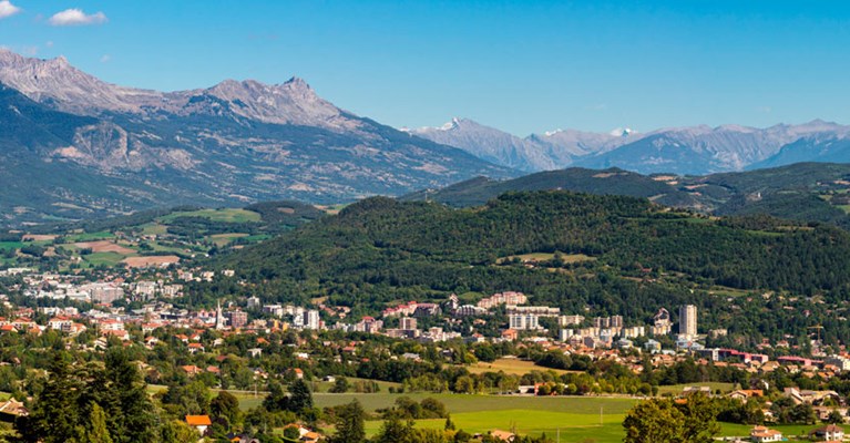 an out of season mountainside town
