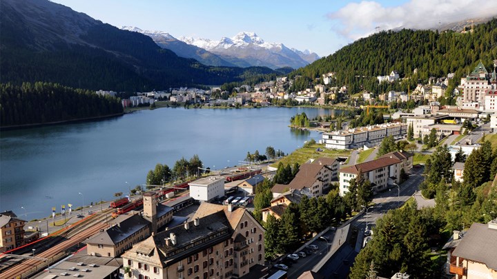 landscape of stmoritz