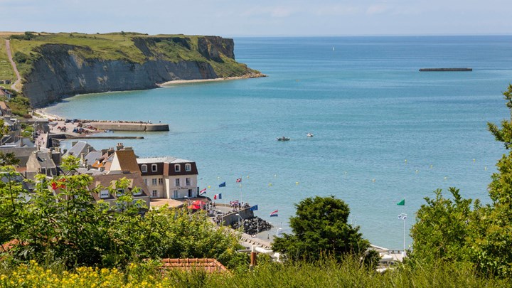 normandy coastline