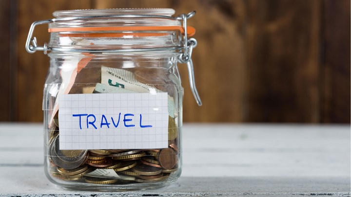 travel money jar