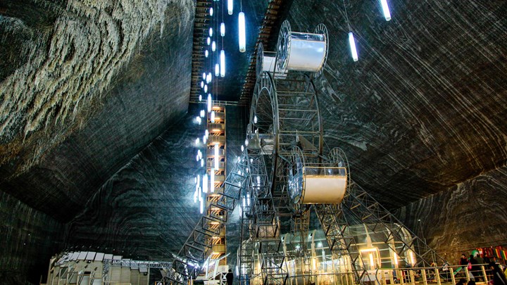 salina turda salt mines, romania