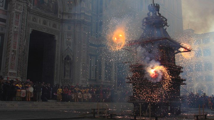 firework display in florence