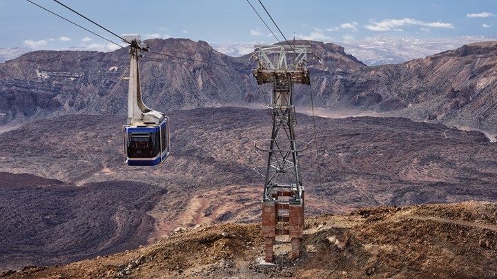 mount tiede cable car