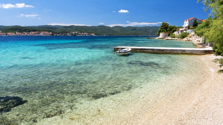 beach in orebic